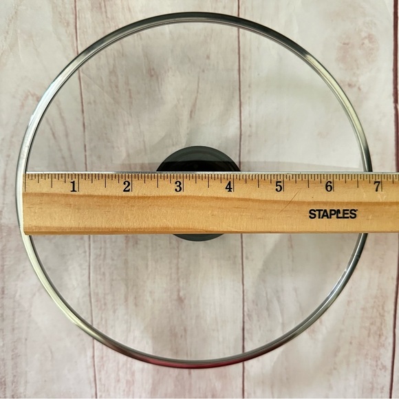 Tempered Glass Lid 6.75” Inner Diameter - Reference YD - Picture 5 of 5